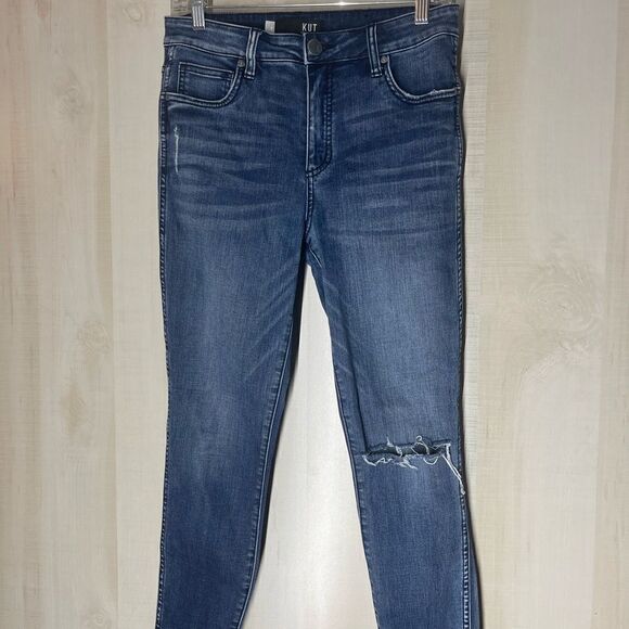 Kut from the Kloth Connie Fab AB ankle skinny distressed jeans, size 4‎ - Picture 15 of 16